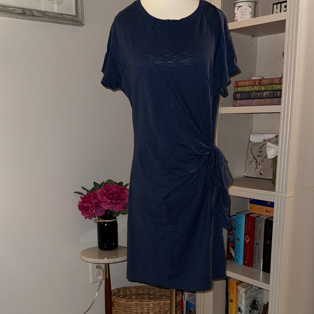 NWT! GAP Navy Blue Women's T-Shirt Dress